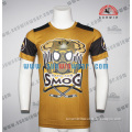 Wholesale custom logo polyester shirts for men